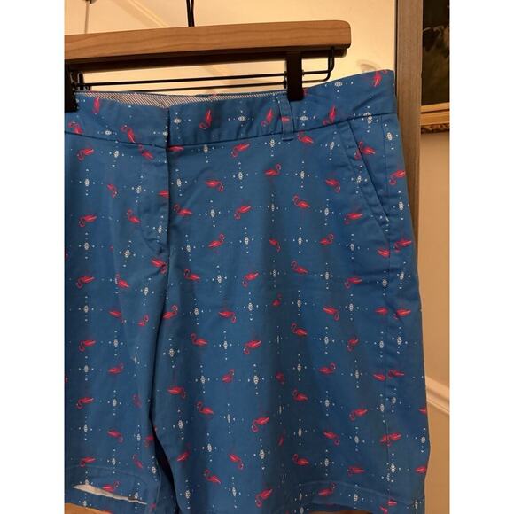 CROWN & IVY SHORTS - Flamingo Print - 16-Blue/Pink - Picture 2 of 4